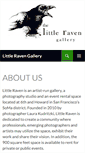 Mobile Screenshot of littleravengallery.com