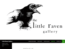 Tablet Screenshot of littleravengallery.com